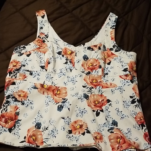 Torrid Flared Tank Blouse - Picture 10 of 10